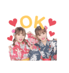 Lin ❤︎ Yui 日常スタンプ❤︎（個別スタンプ：5）