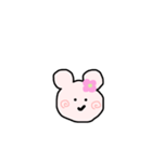 ウサギらくがき（個別スタンプ：1）