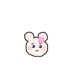 ウサギらくがき（個別スタンプ：4）