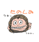 マーコット画伯のスケッチ（個別スタンプ：13）