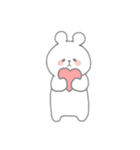 ゆるふわしろくま（個別スタンプ：6）
