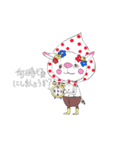 リトルりんごの家族（個別スタンプ：6）