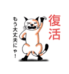 喜怒哀楽にゃにゃにゃん（個別スタンプ：14）