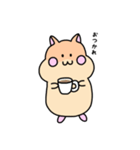 我が家のハムスターの1日（個別スタンプ：6）