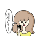 清楚系？女子（個別スタンプ：10）