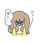 清楚系？女子（個別スタンプ：21）