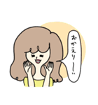 清楚系？女子（個別スタンプ：27）