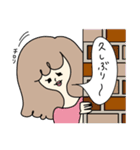 清楚系？女子（個別スタンプ：36）