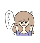 清楚系？女子（個別スタンプ：37）