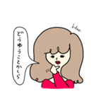 清楚系？女子（個別スタンプ：40）