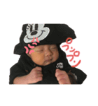 新生児あずちゃん（個別スタンプ：3）