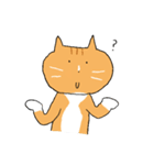 かわいい猫..！ タマネギはなくアンパン（個別スタンプ：1）