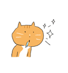 かわいい猫..！ タマネギはなくアンパン（個別スタンプ：7）