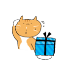 かわいい猫..！ タマネギはなくアンパン（個別スタンプ：17）