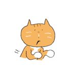 かわいい猫..！ タマネギはなくアンパン（個別スタンプ：18）