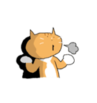 かわいい猫..！ タマネギはなくアンパン（個別スタンプ：23）
