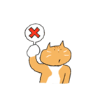 かわいい猫..！ タマネギはなくアンパン（個別スタンプ：26）