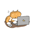 かわいい猫..！ タマネギはなくアンパン（個別スタンプ：30）