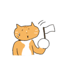 かわいい猫..！ タマネギはなくアンパン（個別スタンプ：31）