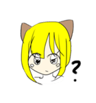 猫女子（個別スタンプ：1）