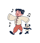 チャイナ3姉妹と時々パンダ（個別スタンプ：13）