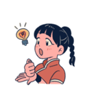 チャイナ3姉妹と時々パンダ（個別スタンプ：30）