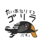 挨拶と返事から会話を続ける。Q＆A 4種（個別スタンプ：14）