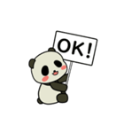 パンダくんスタンプ2（個別スタンプ：8）