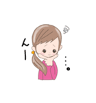 毎日使える【リアクションガール】（個別スタンプ：11）