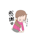 毎日使える【リアクションガール】（個別スタンプ：23）