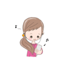 毎日使える【リアクションガール】（個別スタンプ：28）