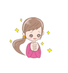 毎日使える【リアクションガール】（個別スタンプ：32）