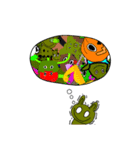 鶏ガラのLINEに貼るやつ【絶望の第二弾】（個別スタンプ：17）