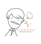 ハッピーフレンズスタンプ（個別スタンプ：5）