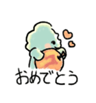 ゆるいとりけらとぷすがすき。（個別スタンプ：12）