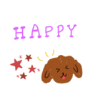 トイプーのトイちゃん（個別スタンプ：3）