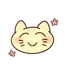 お顔で伝えるカラーねこ（個別スタンプ：5）