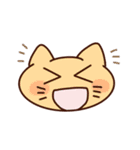 お顔で伝えるカラーねこ（個別スタンプ：6）
