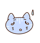 お顔で伝えるカラーねこ（個別スタンプ：10）
