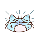 お顔で伝えるカラーねこ（個別スタンプ：11）