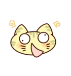 お顔で伝えるカラーねこ（個別スタンプ：13）
