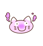 お顔で伝えるカラーねこ（個別スタンプ：15）