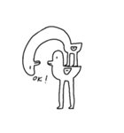 足の長いかもさん（EN)（個別スタンプ：13）