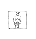 そぼくな男の子（個別スタンプ：14）