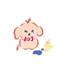 犬のポンチー（個別スタンプ：14）