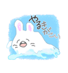 にっこりしたうさぎちゃん（個別スタンプ：10）