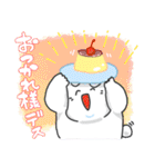 にっこりしたうさぎちゃん（個別スタンプ：30）