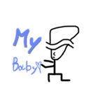 クセありHUMAN（個別スタンプ：4）
