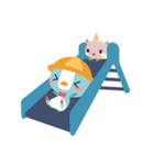 しんぷる保育『らこたんとぺんたくん』（個別スタンプ：7）