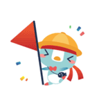 しんぷる保育『らこたんとぺんたくん』（個別スタンプ：16）